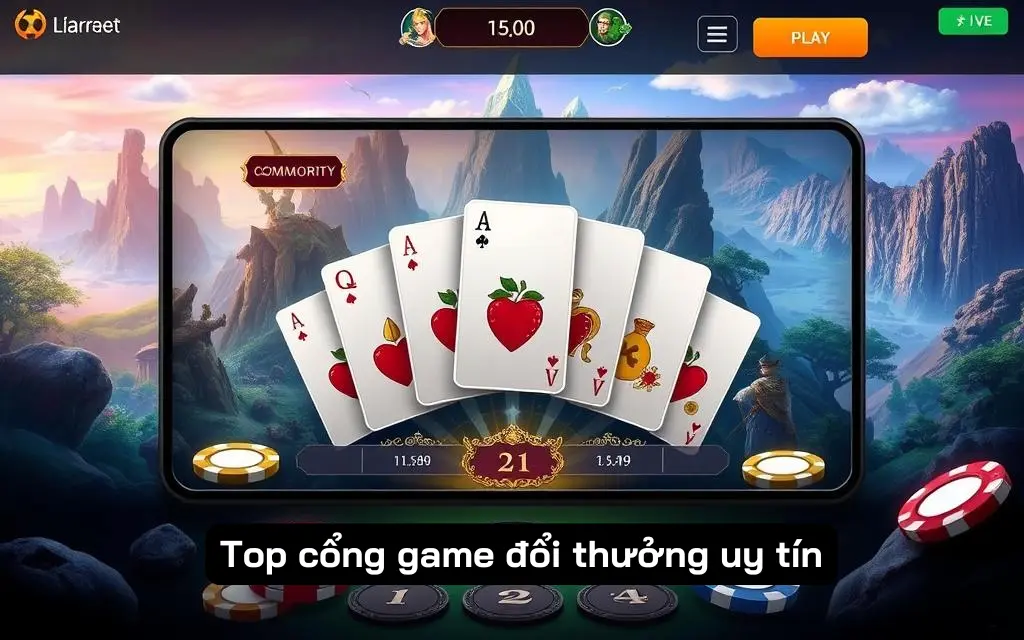 Top cổng game đổi thưởng uy tín
